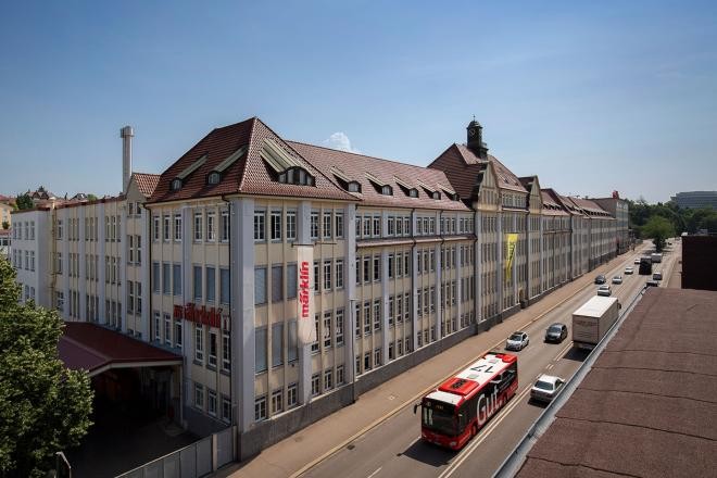 Außenaufnahme des Hauptsitzes der Firma Märklin