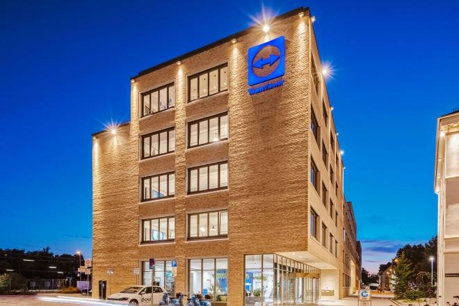 Außenaufnahme der Firmenzentrale von Teamviewer