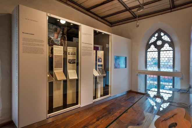 Ausschnitte der Dauerausstellung im jüdischen Museum